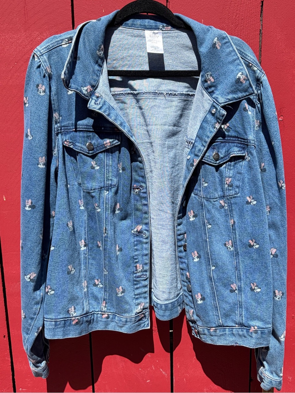 Minnie Mouse AOP Denim Jacket